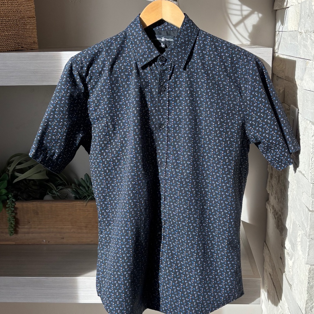 Beverly Hills Polo Club Mens S/S Shirt (small)